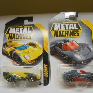 2 New Zura Metal Machine Cars Escape & Zura Boys Easter Basket Fillers 🐰👦🚗